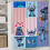 Σετ κουρτινών μπάνιου Stitch Family, μαύρο, 72x72 ίντσες, 4 τεμάχια 5