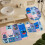 Σετ κουρτινών μπάνιου Stitch Family, μαύρο, 72x72 ίντσες, 4 τεμάχια 6