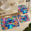Σετ Κουρτινών Μπάνιου Stitch Family Μαύρες 72x72in4 τεμάχια 6