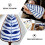 Minkissy Condiment Dish Ceramic Blue 1Set 6