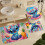 Σετ Κουρτινών Μπάνιου Stitch Family Μαύρες 72x72in4 τεμάχια 6