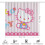 Ensemble rideau de douche Hello Kitty avec tapis de bain antidérapant et 2