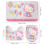 Ensemble rideau de douche Hello Kitty avec tapis de bain antidérapant et 3
