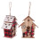 Casetta di Natale in legno (2 pezzi) 5