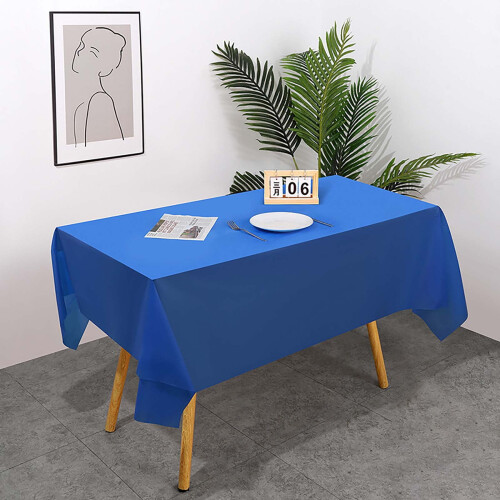 Disposable Waterproof Tablecloth Rectangular 54x74 inch 1