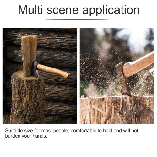 Wood Hatchet Handle Replacement for Camping2pcs 2