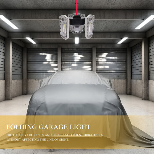 Plafonnier LED pour garage et atelier (1 pièce) 1