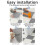 Kerst badkamer antislipmat waterdicht standaardformaat 7