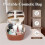 Leren toilettas, waterdicht, met ritssluiting, cosmetisch etui 7