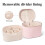 Leren toilettas, waterdicht, met ritssluiting, cosmetisch etui 8
