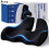Almofada de assento em espuma viscoelástica antiderrapante e ergonômica (1 unidade) 2
