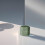 Boîte à bijoux hexagonale en velours pour bagues, vert clair 4