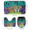 Ensemble rideau de douche Scooby-Doo avec tapis de bain antidérapant et 3