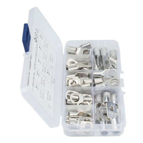 SC bare terminaler Lug Fortinnet kobber 60 stk 2