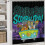 Ensemble rideau de douche Scooby-Doo avec tapis de bain antidérapant et 5