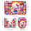 Ensemble rideau de douche Hello Kitty avec tapis de bain antidérapant et 3
