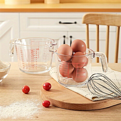 Verre doseur transparent de qualité alimentaire 15,5 x 9 cm 2