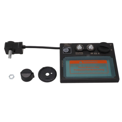 Mosiee Solar Pro lashelm met automatisch dimmende lens 2