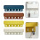 Porta spezie da parete per cucina con ganci 6
