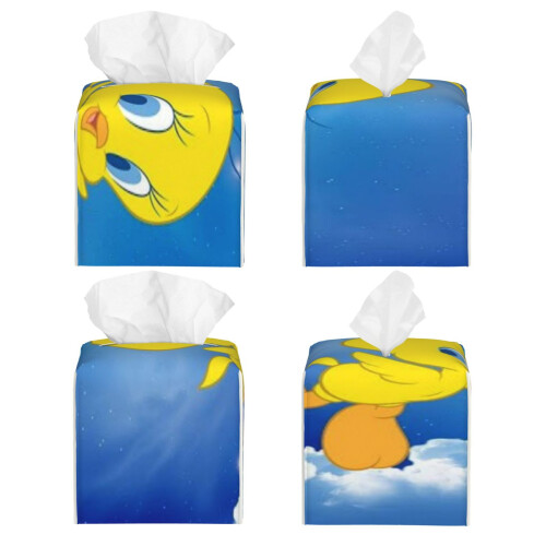 Δερμάτινο κάλυμμα για χαρτομάντιλα Tweety Bird για Kleenex, 1 τεμάχιο 1