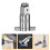 Electric Wrench T-Shaped Socket10mm Square Shaft 4