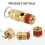 Βαλβίδα ασφαλείας Mosiee 1/4" αρσενική NPT150PSI 6