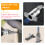 Electric Wrench T-Shaped Socket10mm Square Shaft 5