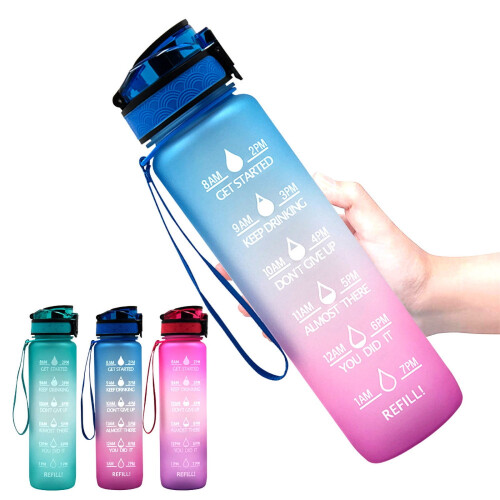 Μπουκάλι νερού Penkiiy με χρονόμετρα 34oz 1