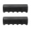 Wheelbarrow rubber handles round black2pcs 7