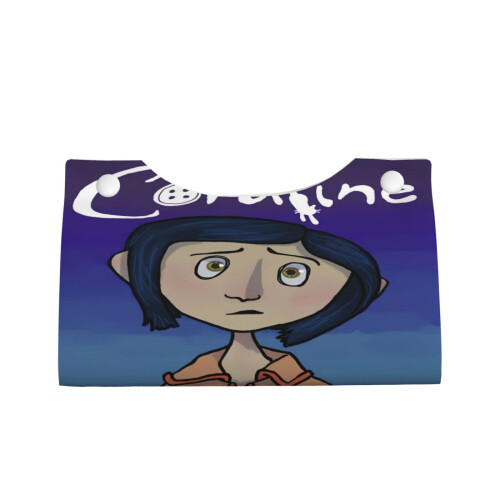 Μακρύ δερμάτινο κάλυμμα χαρτομάντιλων Coraline ορθογώνιο 1 τεμάχιο 1