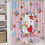 Hello Kitty Duschvorhang-Set mit rutschfester Badematte und 5