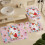 Hello Kitty Duschvorhang-Set mit rutschfester Badematte und 6