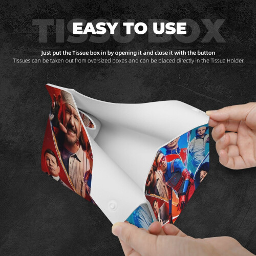 Henry Danger läderfodral för näsduksask för rektangulär 2