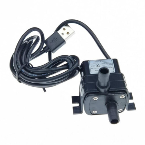 Caidéal uisce tumtha gan scuab USB DC5V/12V 2