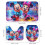 Ensemble rideau de douche Mickey avec tapis de bain antidérapant et 3