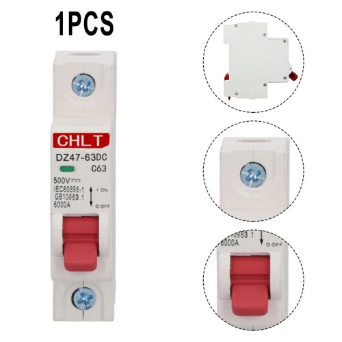 Disjuntor CC 500V Unipolar 10-63A 1 peça 2