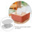 Boîte à mouchoirs avec élastique blanc (2 pièces) 6