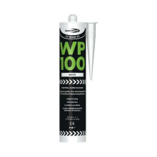 WP100 Silicone Sealant Seal Rapid Cure Mastic External Door Windows UK White EU4