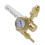 Gasregulator til svejsning Argon trykreducerende ventil 2