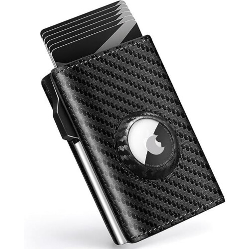 Men's Minimalist Pop-Up Wallet with RFID Blocking, 7-Card 1