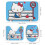 Hello Kitty Duschvorhang-Set mit rutschfester Badematte und 3
