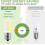 Ampoule LED pour réfrigérateur E17 3W 6000K (lot de 2) 6