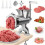 Picadora de carne manual y embutidora con manivela 4