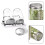 Mosiee stainless steel sprouting jar lid7cm 6