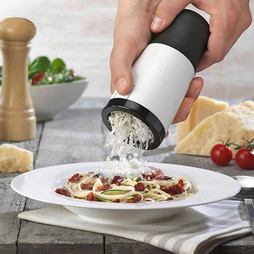 Râpe à fromage en acier inoxydable avec 2 lames à motifs 1