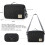 Mála diaper leanbh YANTONG stroller tote bláth dubh 4