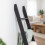 Rustikale Deckenleiter im Landhausstil, 6-stufig, 173 cm, Schwarz 4