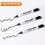 VIZ-PRO whiteboardpennor med fin spets, 50-pack 3