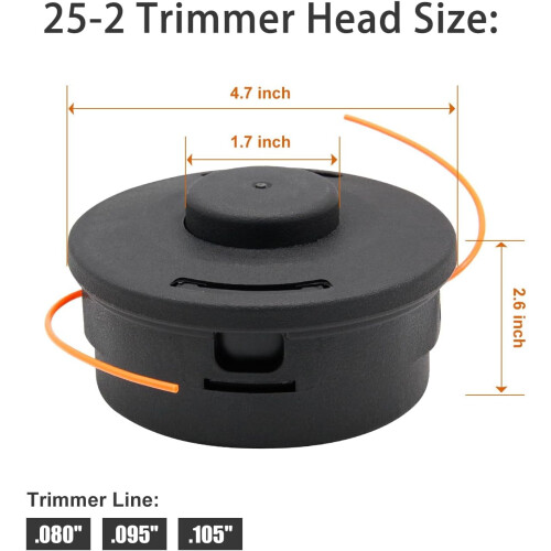 Trimmerhode til Stihl FS55FS90FS130FS200R 2-pakning 1