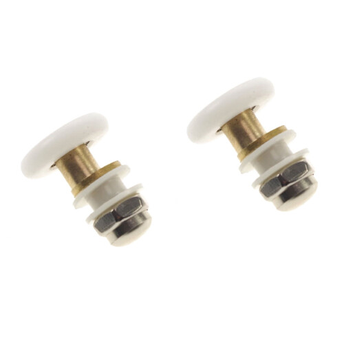 Shower Door Rollers 23mm Diameter 12 pcs 2